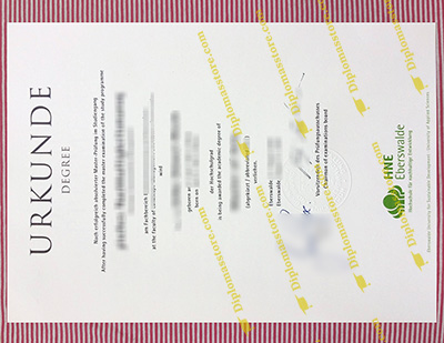HNE Eberswalde diploma
